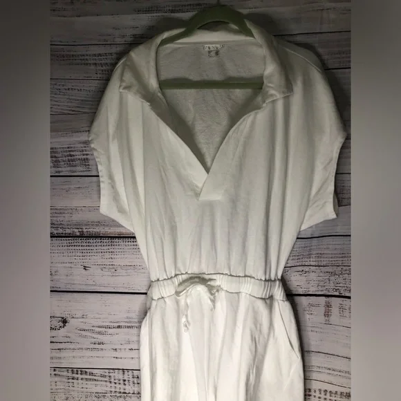 VENUS White Short Sleeve Terry Cloth Romper size 2X NWOT - Picture 3 of 15